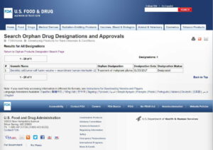 オーファンドラッグ認定を米国FDAから得た日本の免疫療法 | CyTIX – 株式会社細胞治療技術研究所